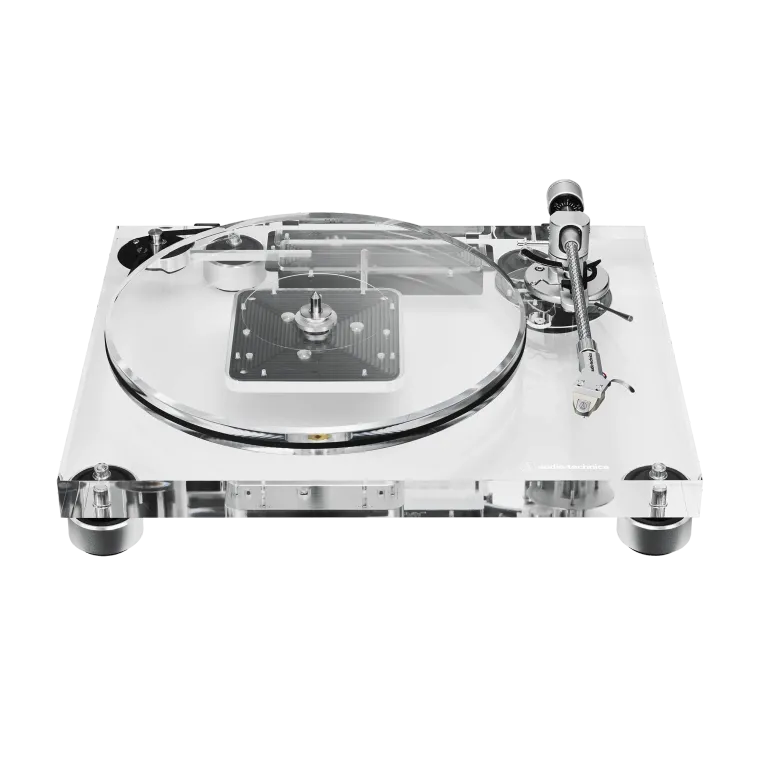 Il Design Rivoluzionario: Scopri il Giradischi Trasparente Audio-Technica AT-LPA2