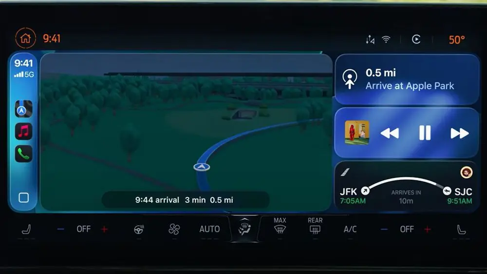 Intrattenimento a Bordo: Apple Rivoluziona CarPlay con i Video sul Display, Ma Solo a Vettura Ferma