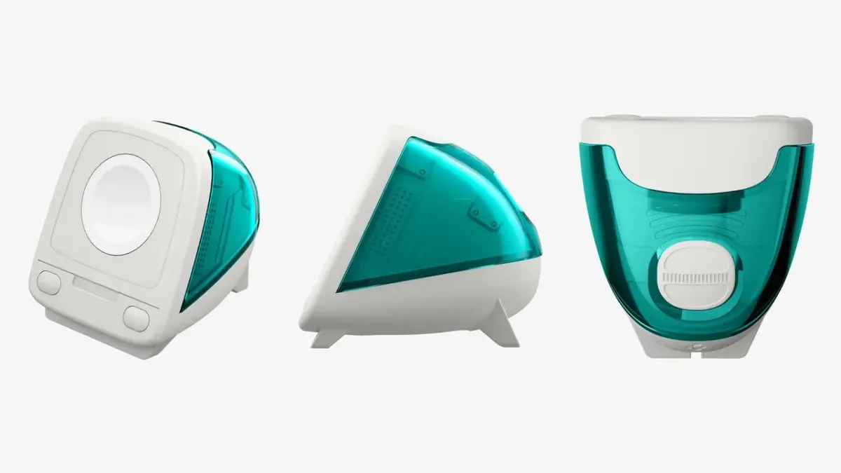 Spigen un Tuffo nel Passato: Arriva il Caricabatterie per Apple Watch Ispirato all'iMac G3