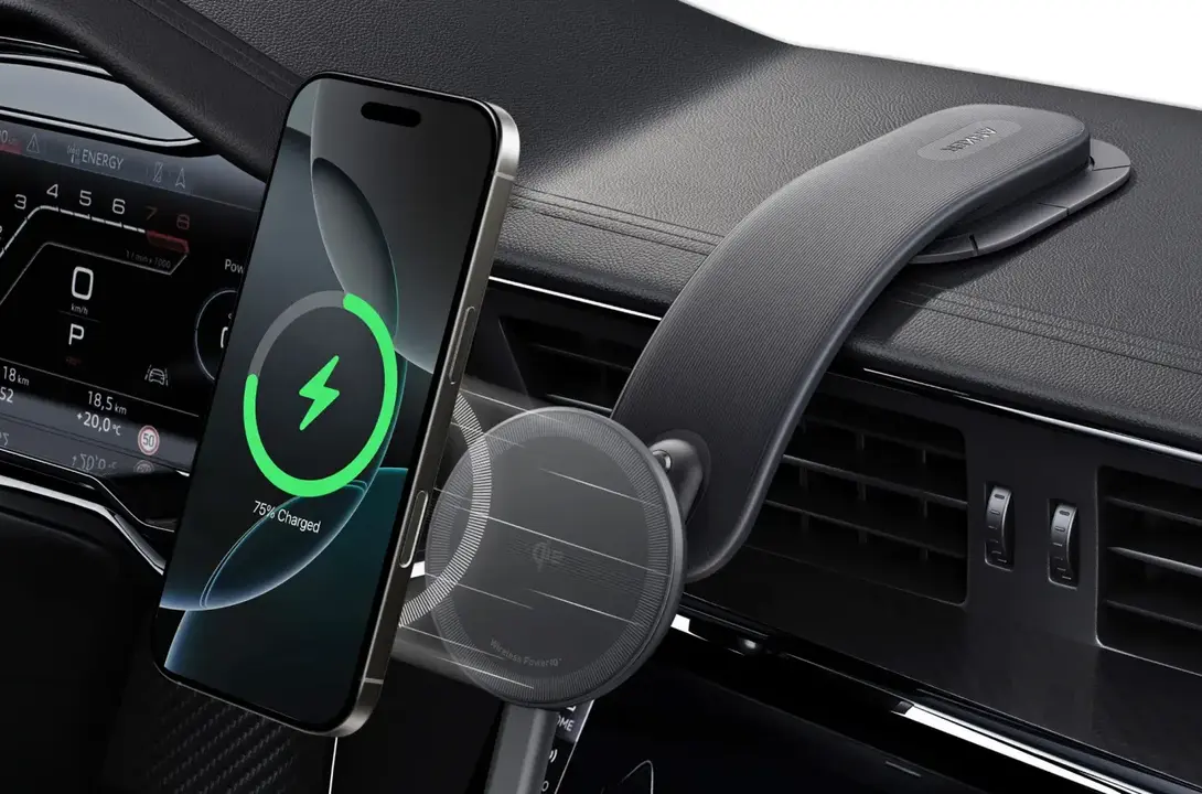 Anker Ridefinisce la Ricarica in Auto: Arriva il Caricabatterie Wireless con Braccio Flessibile