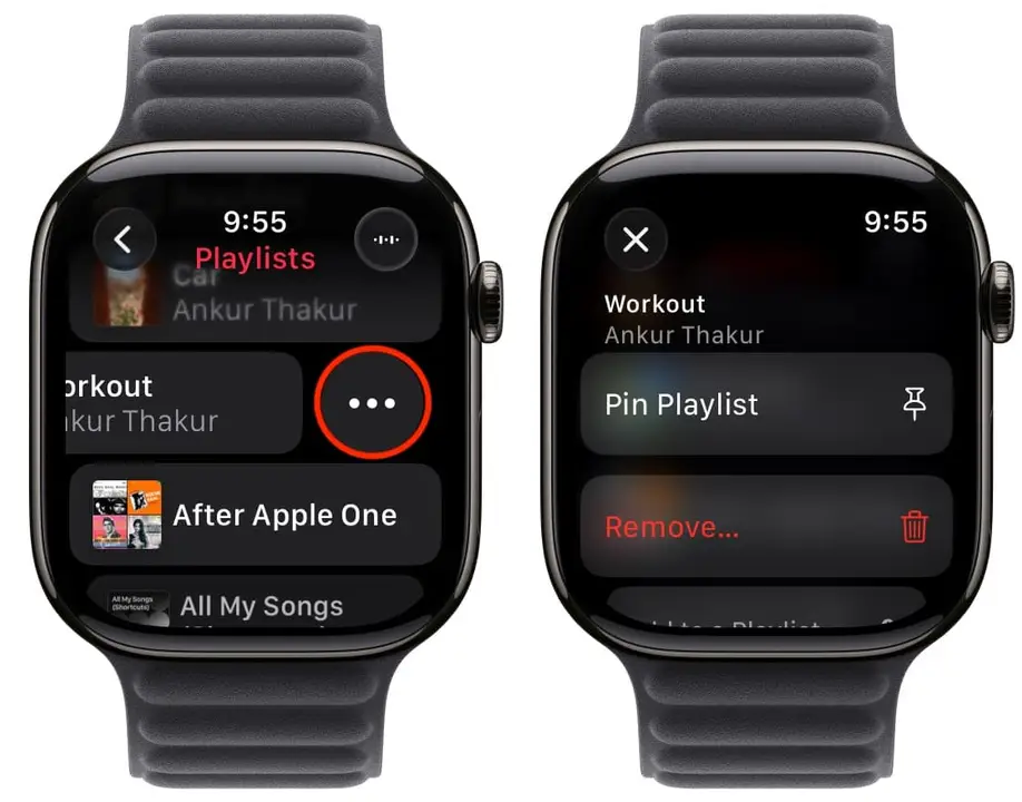 Come fissare musica e playlist su Apple Watch