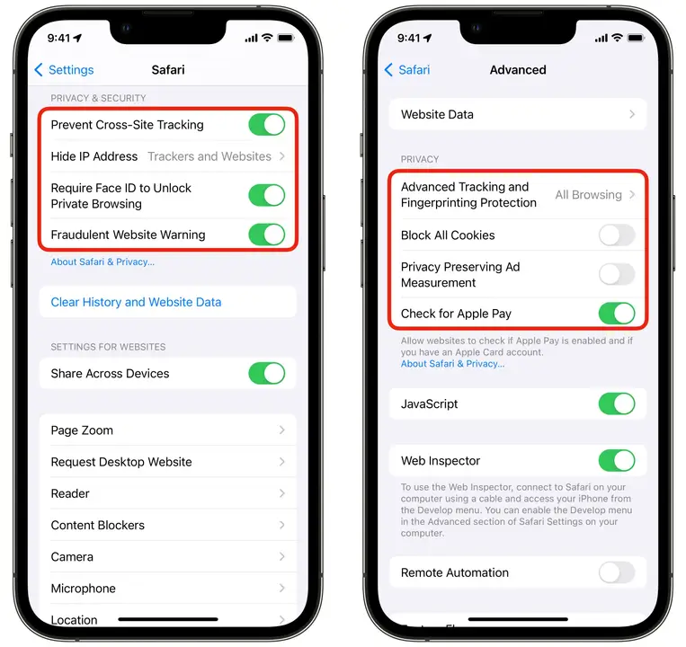 Safari su iPhone: privacy e sicurezza non sono la stessa cosa