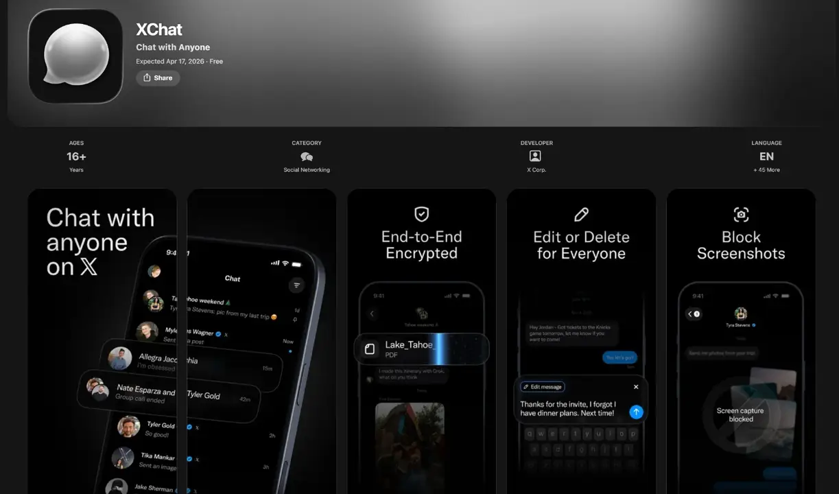 XChat: funzioni, privacy e limiti dell’app di messaggistica di X