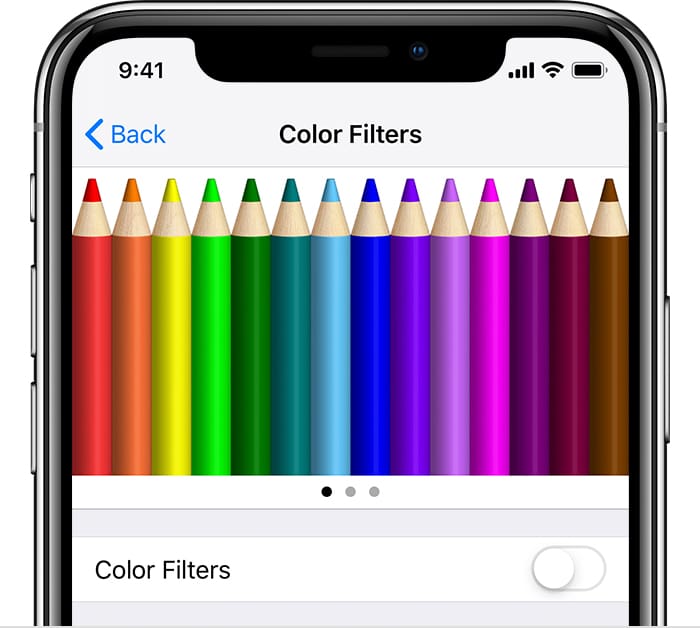 iPhone: rendere più leggibili trasparenze e colori