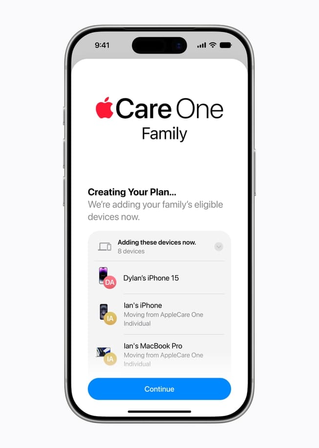 AppleCare One Family: cosa copre e dove è disponibile