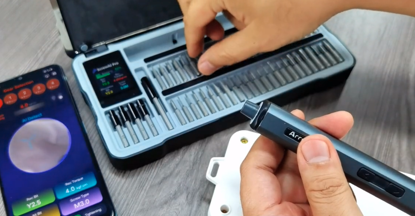 Arrowspace S1: cosa include la campagna del cacciavite con AI