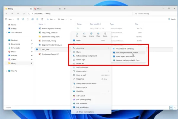 Windows 11 File Explorer