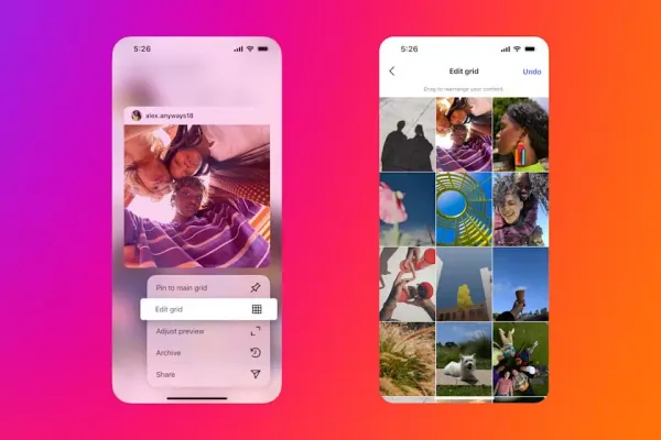 Instagram Edit Grid