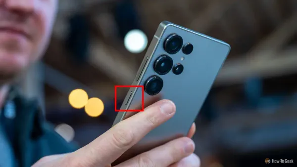 Impostazioni del tasto laterale su un Samsung Galaxy
