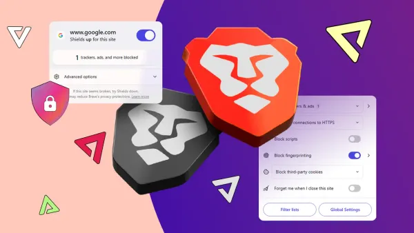 Impostazioni Shields del browser Brave