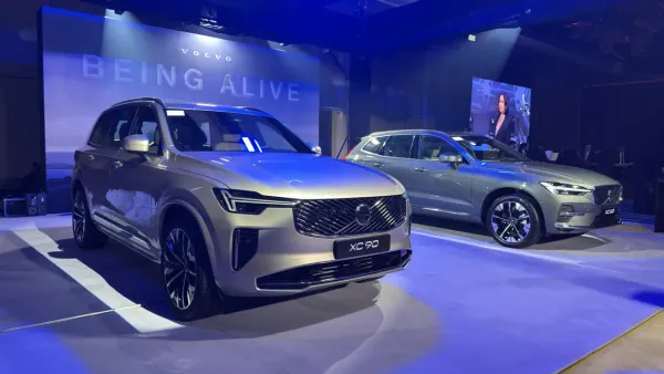 Volvo XC90 e XC60 esposte a un evento ufficiale Volvo