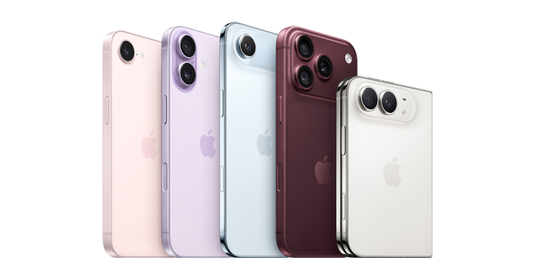 La gamma iPhone 2026 di Apple: iPhone 18 Pro rosso e iPhone Duo bianco tra gli altri modelli