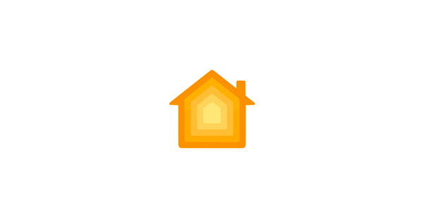 L’icona arancione dell’app Casa di Apple