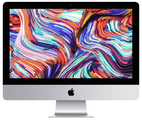 L’iMac Retina 4K da 21,5 pollici del 2019, il modello ora considerato vintage da Apple