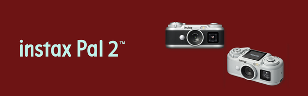 Fotocamere Instax Pal 2 nera e bianca mostrate nei render ufficiali Fujifilm